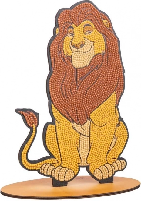 Diamantové maľovanie Lev Kráľ: Mufasa