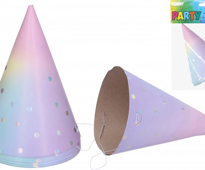 Párty klobúčiky pastel