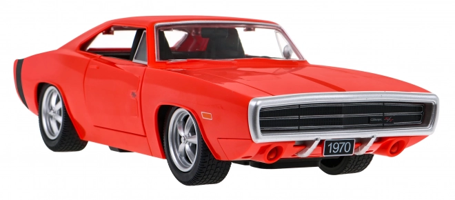 1970 Dodge Charger Rt Červený Rastar Model 1:16