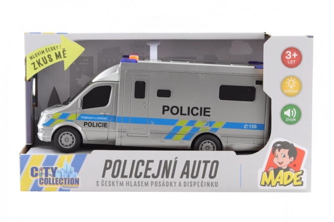 Policajné auto na batérie 19,5cm