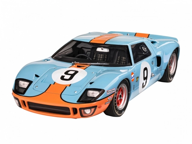 Model plastového auta Ford GT 40 Le Mans 1968 mierka 1/24