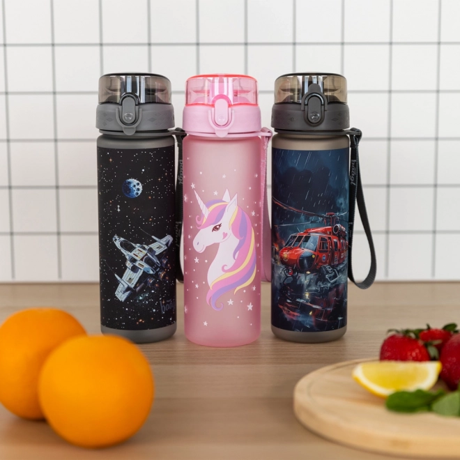 Tritánová fľaša na pitie Unicorn 500 ml
