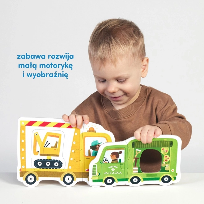 Prvé puzzle - Vozidlá
