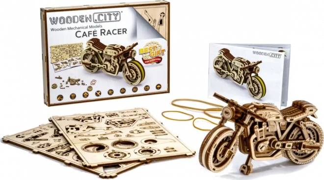 3D Puzzle Motorka Café Racer