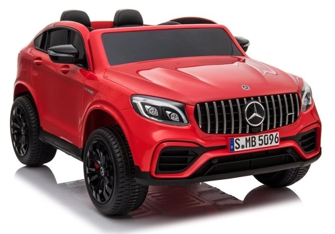 Auto na akumulátor Mercedes GLC 63S červený lak