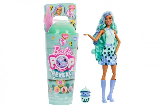 Barbie pop odhalení bublinkový čaj - zelený čaj