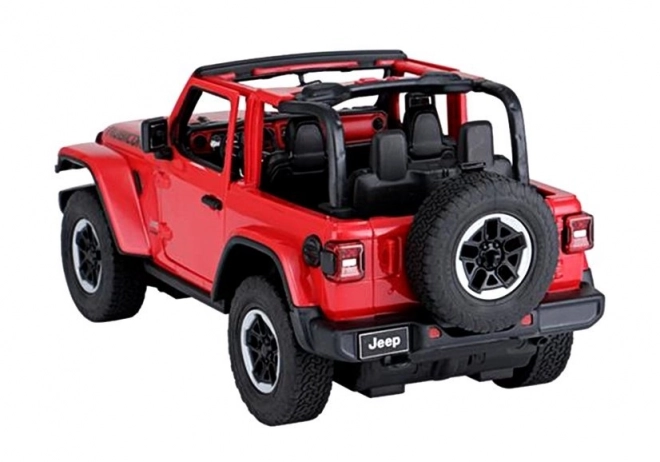 Auto R/C Jeep Wrangler Rubicon 1:14 Rastar – Červená