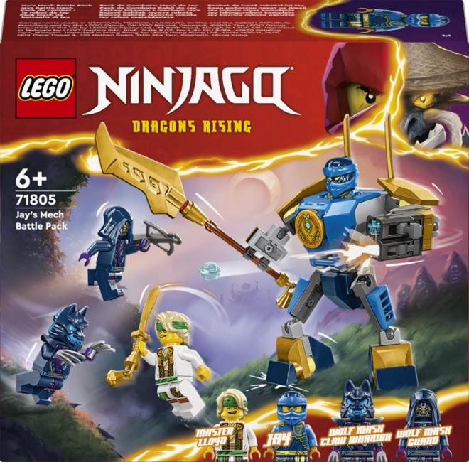 Lego Ninjago Bojový balíček Jayova robota