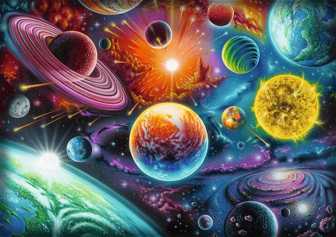 Puzzle 1000 dielikov – kozmické dobrodružstvo TREFL DreamScapes