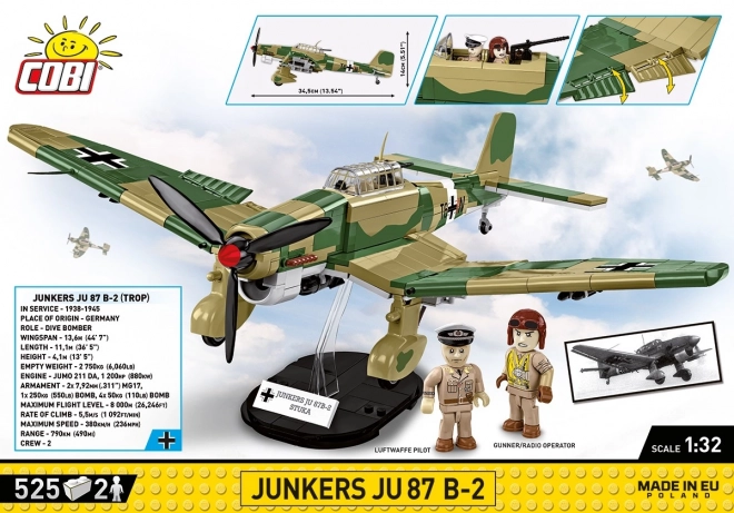 Stavebnica Junkers Ju 87 B-2