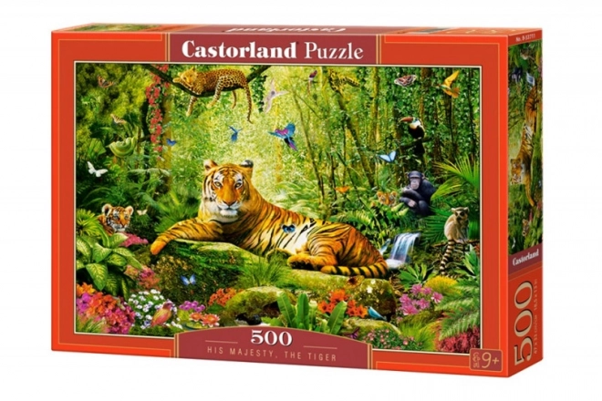 Majestátny tiger puzzle 500 dielikov