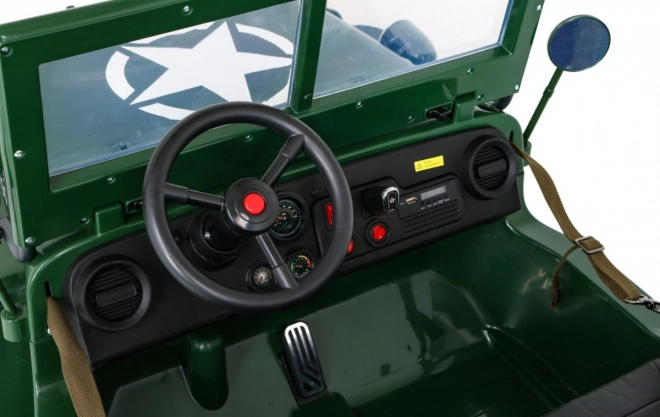 Detský vojenský retro terénny voz 4x4