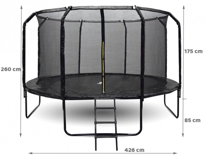 Trampolína SkyFlyer s rebríkom 426 cm