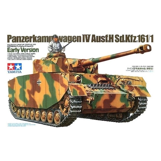 Plastikový model tanku Panzerkampfwagen IV Ausf. H