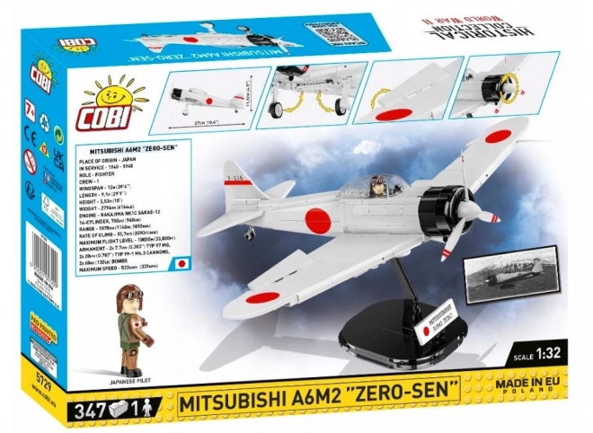 Cobi II WW Mitsubishi A6M2 Zero-Sen