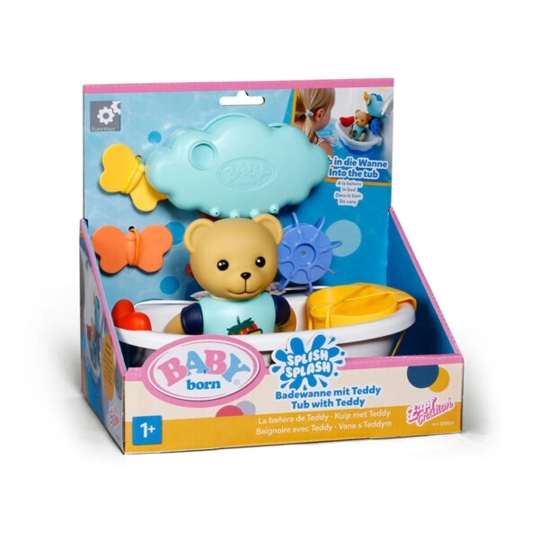 BABY born splish splash vanička s mackom