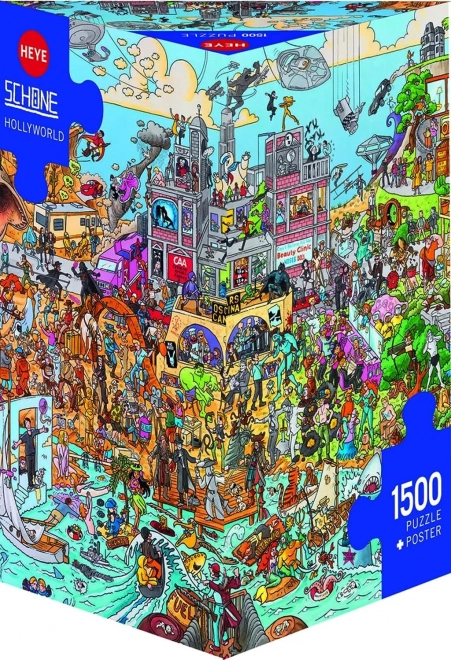 Puzzle Z Hollywoodu 1500 ks