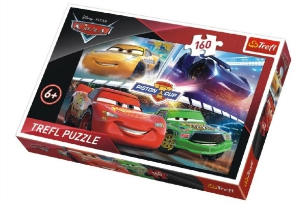 Puzzle 160 dielikov Cars 3 - Víťazný pretek