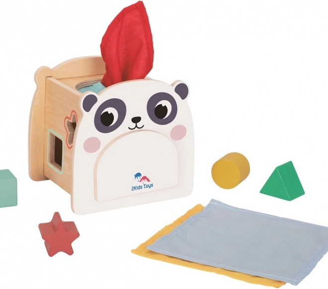 Motorická kocka Panda od 2Kids Toys