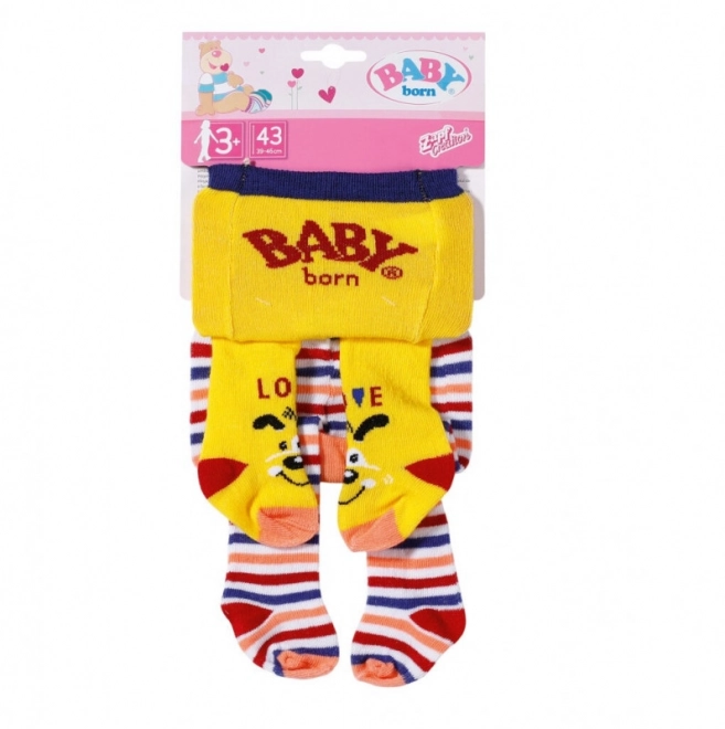 Pančuchy pre bábiku BABY born 43 cm - set 2 ks