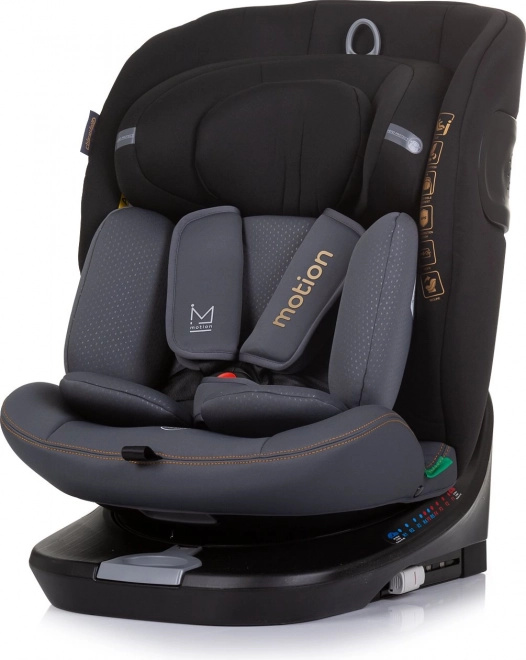 Autosedačka Chipolino Motion i-Size 40-150cm Isofix 360 v Obsidianovej farbe