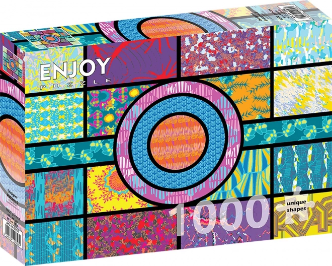 Umenie Puzzle Dizajnové Vzory 1000 Dielikov