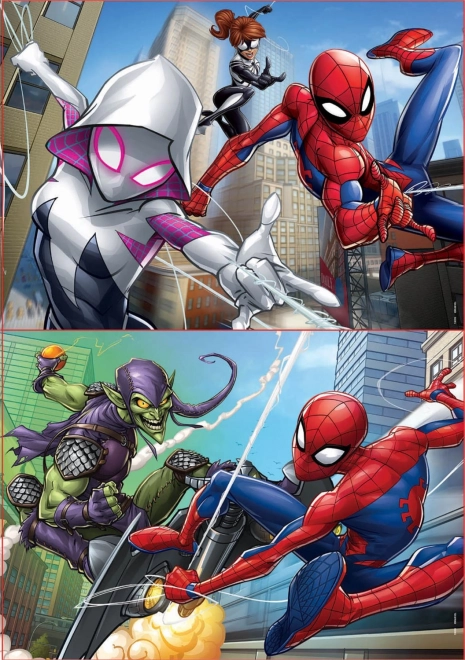 Puzzle Spiderman 2x48 dielikov