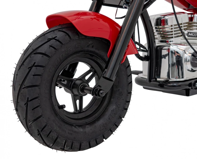 Chopper Warrior Červená motorka