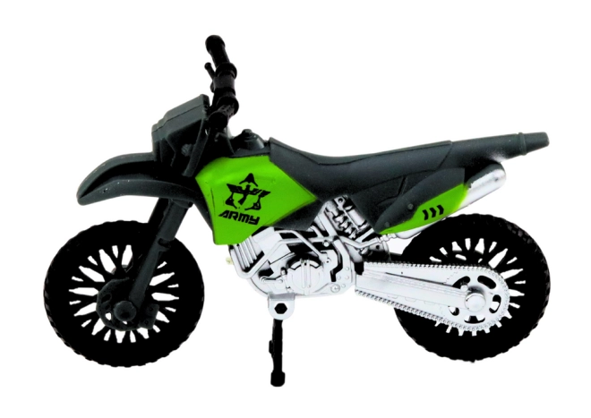 Motocykel a helikoptéra v balení