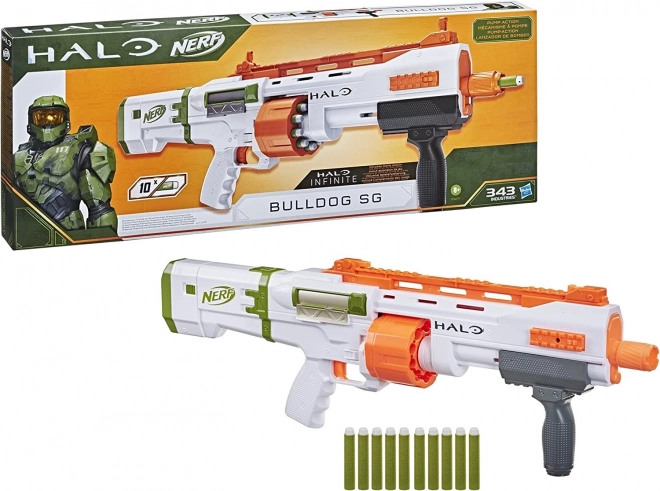 Blaster Nerf Halo Bulldog