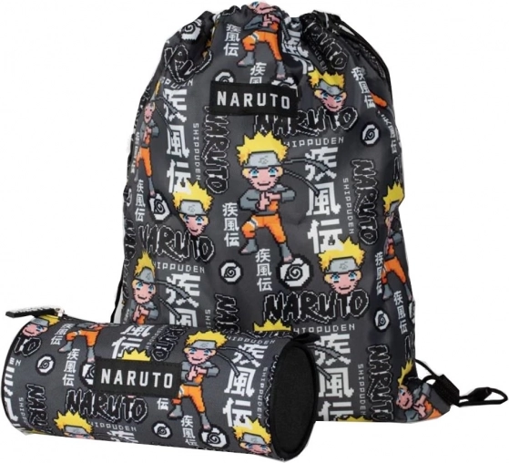 Naruto set s vreckom a peračníkom