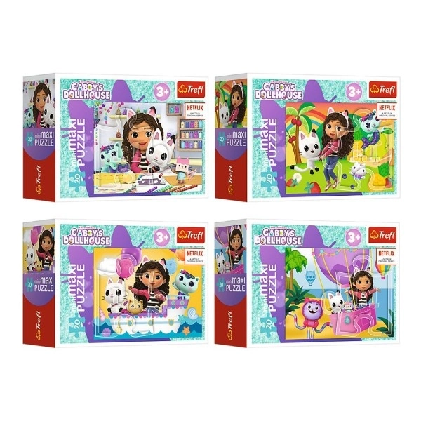 Gábinin kouzelný domek Puzzle: Barevný deň 20 dielikov