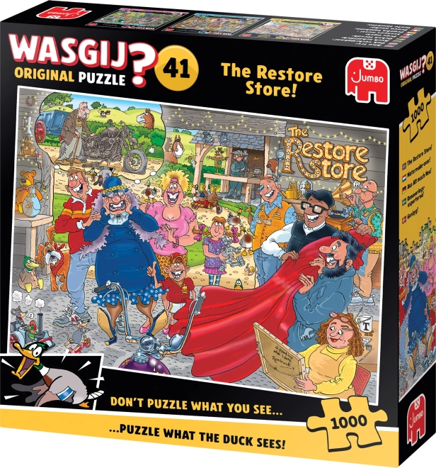 Puzzle WASGIJ 41: Rekonštrukcia obchodu 1000 dielikov