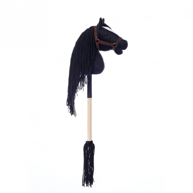 Koník na tyči Hobby Horse HOPPIHORSE čierny