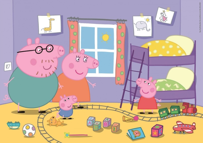 Clementoni puzzle 60 dielikov Maxi Peppa Pig