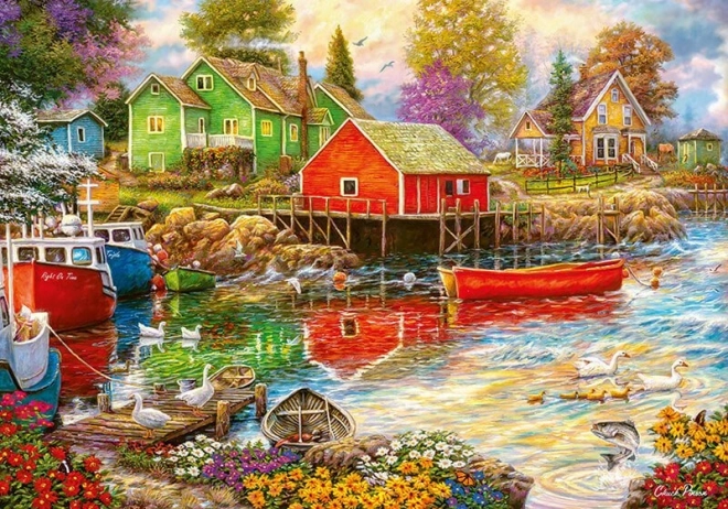 Puzzle CHERRY PAZZI – tichá zátoka, 2000 dielikov