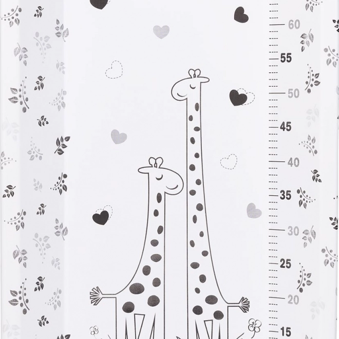 Vanička s prebaľovacou podložkou a stojanom Aqua Giraffe od Chipolino