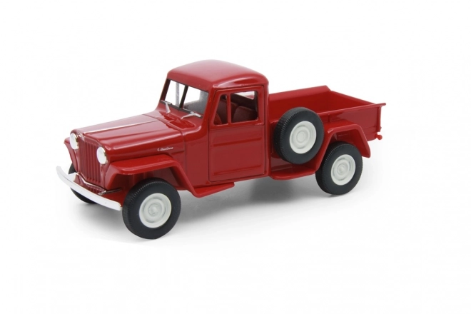 Jeep Willys Pickup 1947 model 1:34 šedý