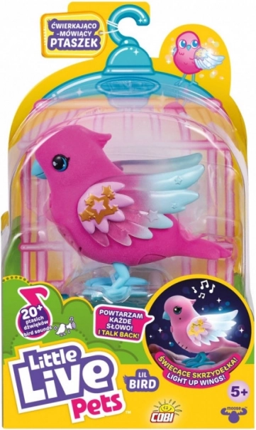 Interaktívna figúrka Little Live Pets Basic Bird Mix
