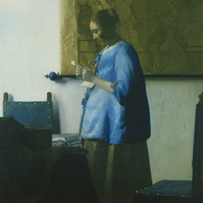 Poznámkový kalendár Johannes Vermeer 2026