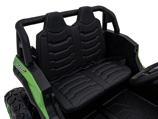 Detské elektrické auto Buggy UTV 2000M Racing Zelené