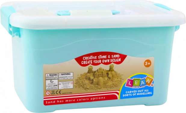 Súprava magického piesku ružová 3kg s príslušenstvom