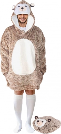 Roztomilá kapucňa s motívom zvieratka