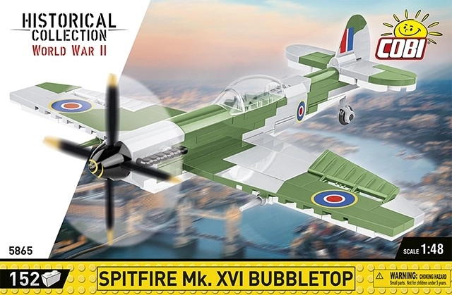 Stavebnica lietadla Supermarine Spitfire Mk. XVI Bubbletop