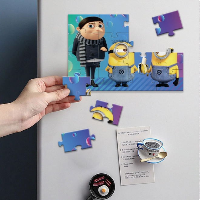 Magnetické puzzle Mimoni: Malý Gru