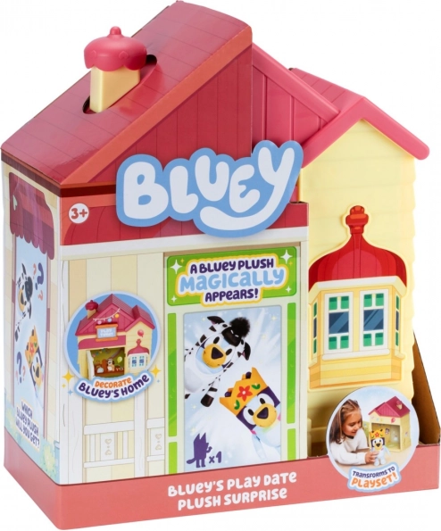 Domček prekvapení s plyšákom Bluey