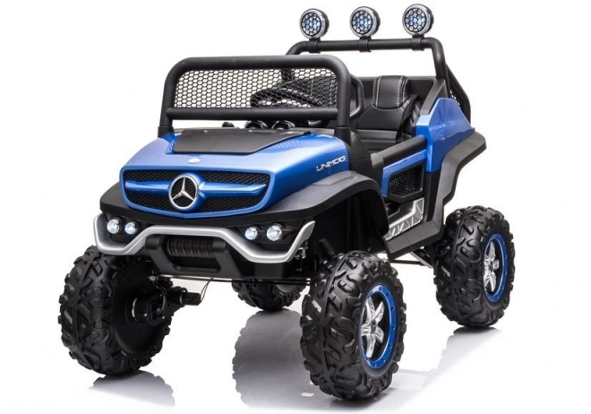 Detské Elektrické Auto Mercedes Unimog S Červené – Modrá