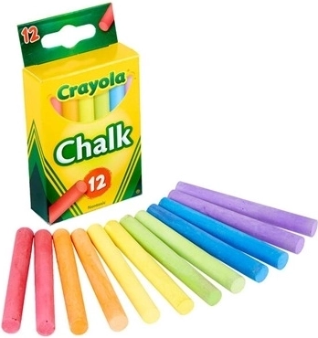 Farebné kriedy Crayola 12 farieb