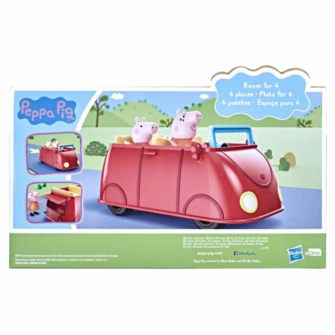 Hasbro - Peppa Pig Červené rodinné auto