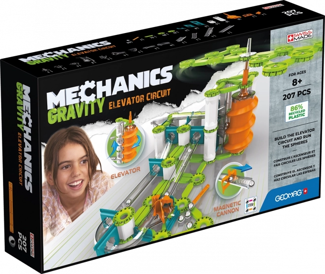 Geomag Stavebnica Mechanics Gravity Elevator Circuit